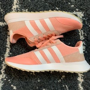 Adidas Neon Pink Running Shoes